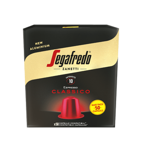 Segafredo Zanetti - Classico 咖啡鋁膠囊（適用於 Nespresso®）（50 顆）