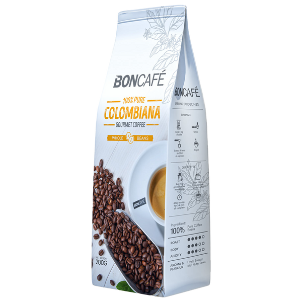Boncafé- Gourmet Collection Coffee Bean: Colombiana Blend (200g)