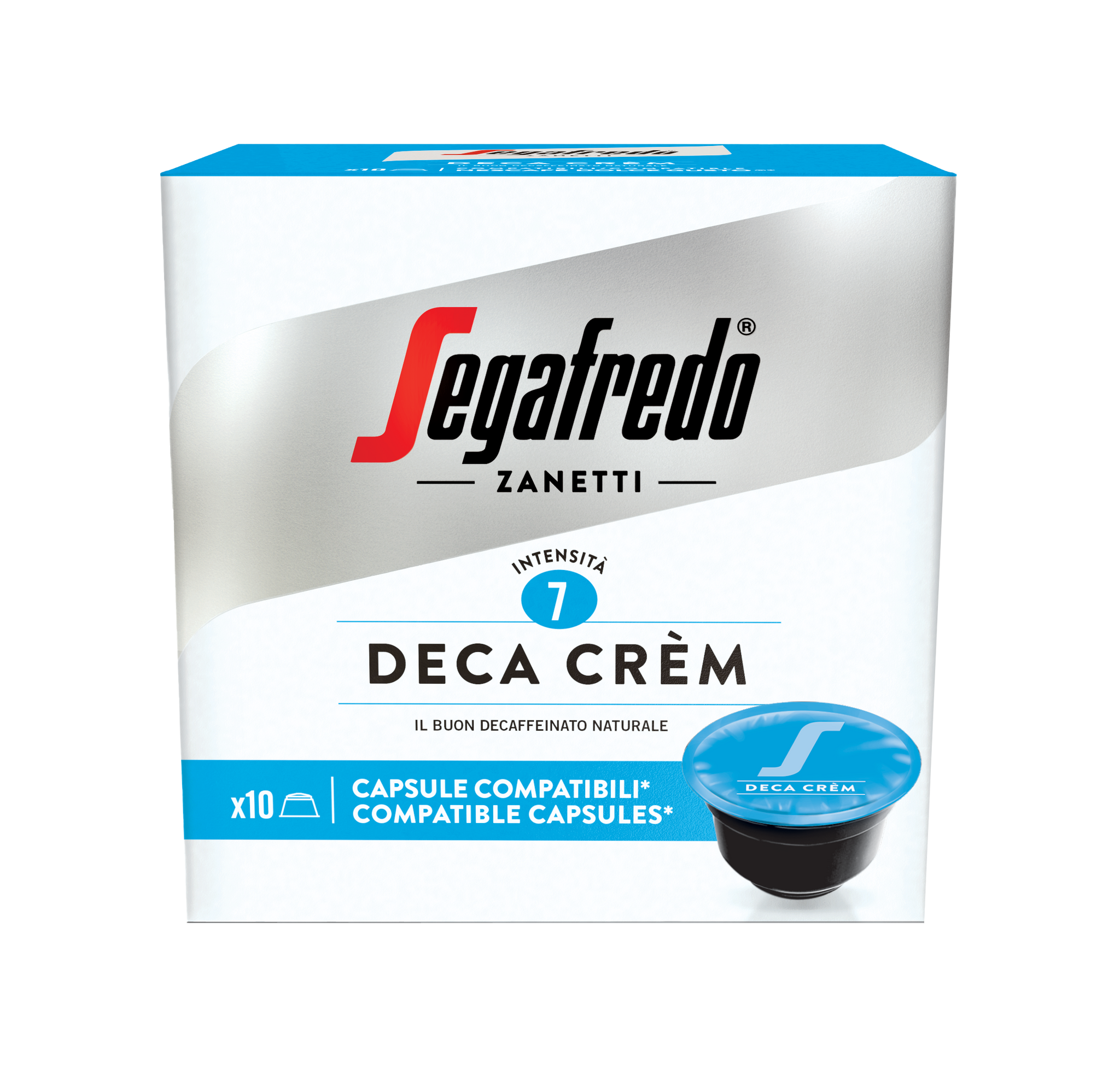 Segafredo Zanetti - Deca Crem 咖啡膠囊（相容於 Dolce Gusto®）（10 顆）
