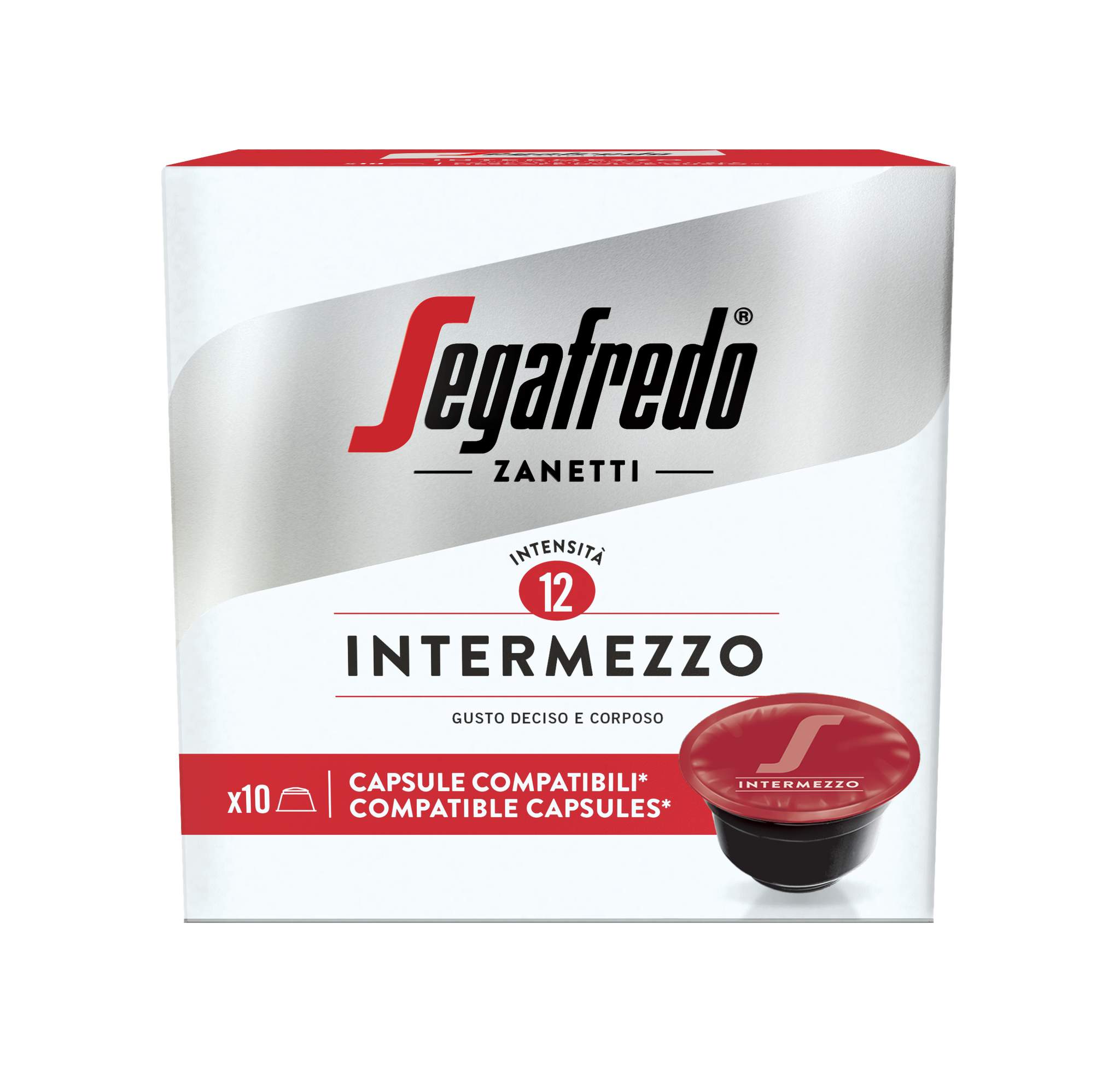 Segafredo Zanetti - Intermezzo 咖啡膠囊（相容於 Dolce Gusto®）（10 顆）