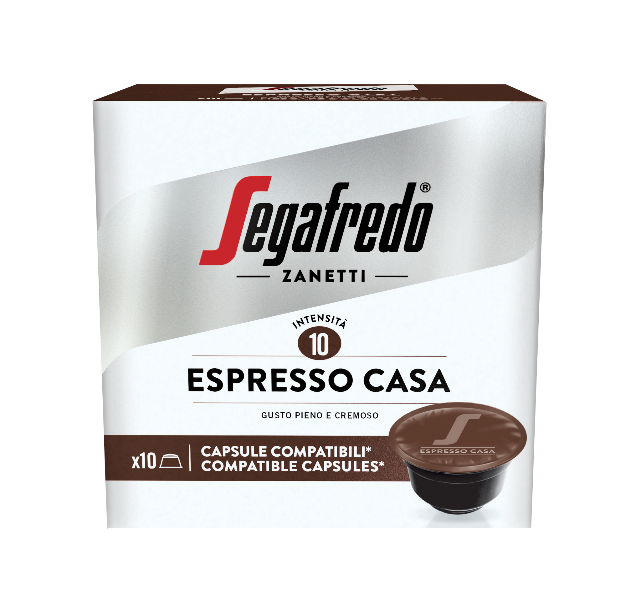 Segafredo Zanetti - Espresso Casa 咖啡膠囊（相容於 Dolce Gusto®）（10 顆）