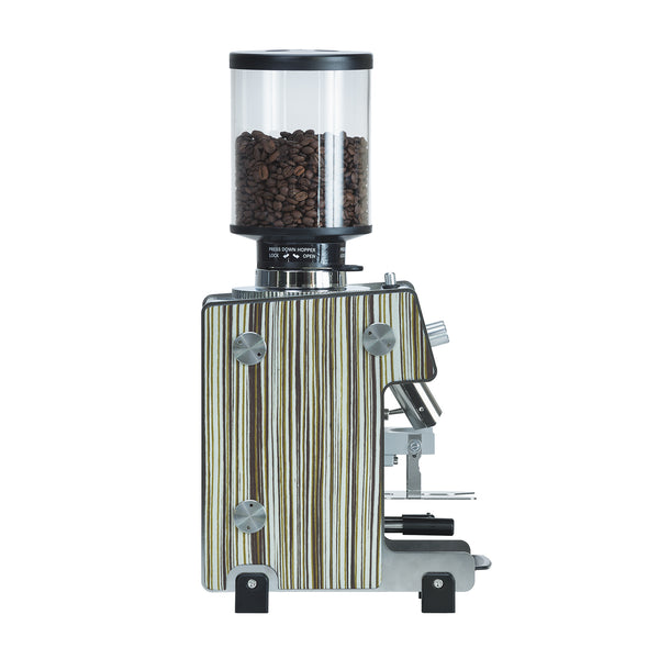 Side view of Dalla Corte Grinder Max (Country Green)