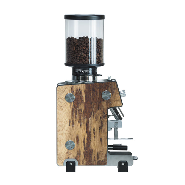 Side view of Dalla Corte Grinder Max (Venice Wood)