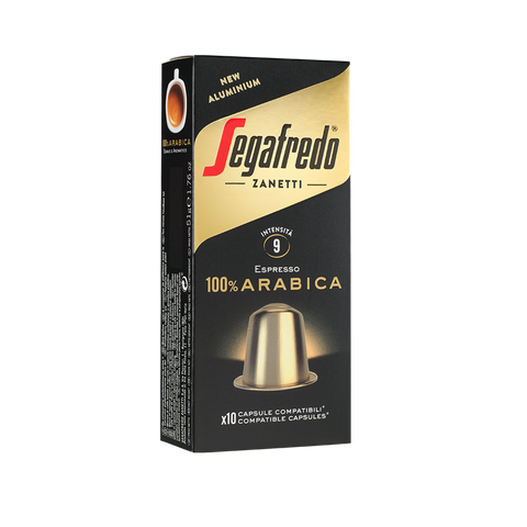 Segafredo Zanetti - 100% 阿拉比卡（單一產地）鋁膠囊咖啡（適用於 Nespresso®）（10 件）