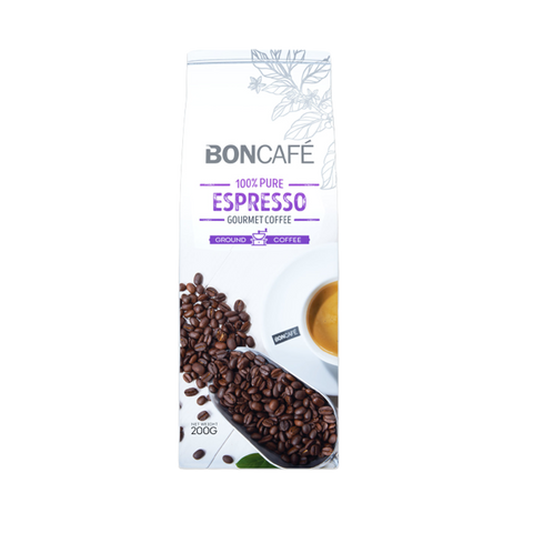 Boncafe - 美食系列咖啡豆：濃縮咖啡混合咖啡（100% 阿拉比卡）
