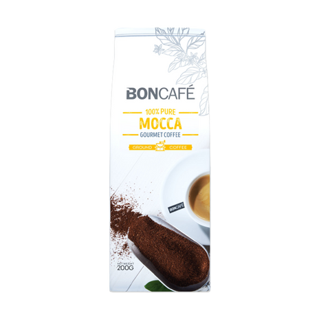 Boncafé - 美食系列 研磨咖啡：摩卡混合咖啡（100% 阿拉比卡咖啡）（200 克）