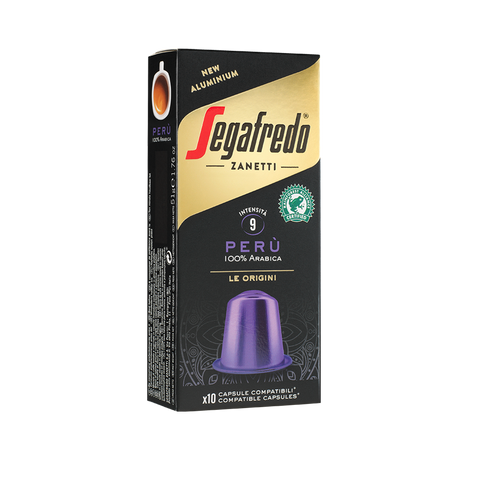 Segafredo Zanetti - [100% 阿拉比卡] 秘魯咖啡鋁膠囊（適用於 Nespresso®）（10 顆）